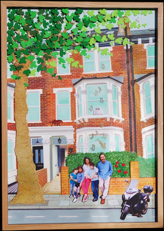 BERARD FAMILY HOME PORTRAIT